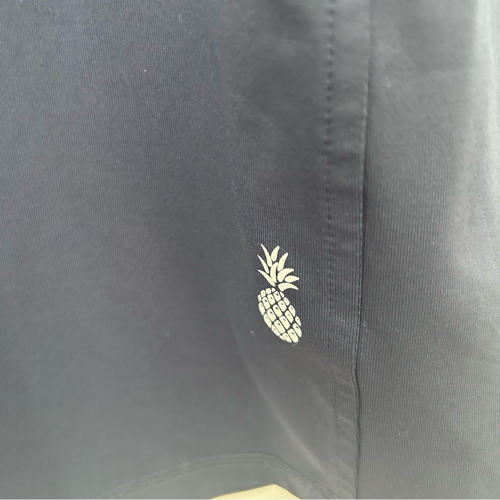 Tommy Bahama golf dress island zone navy blue large half zip tunic pockets - Picture 4 of 6